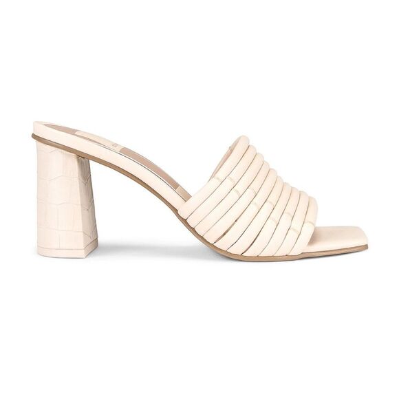 Dolce Vita NWT Priana Crème Heels - Picture 2 of 11